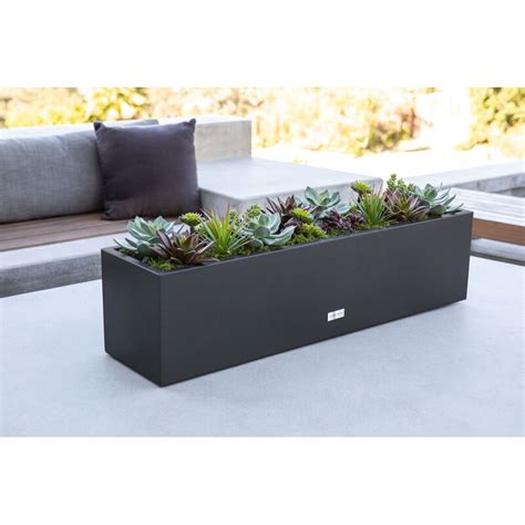 Veradek Metallic Series Galvanized Steel Planter Box & Reviews